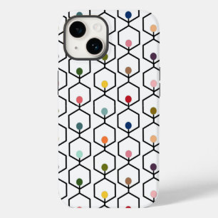 Hexagon Chains Case-Mate iPhone 14 Case