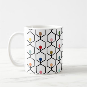 Hexagon Chains Coffee Mug