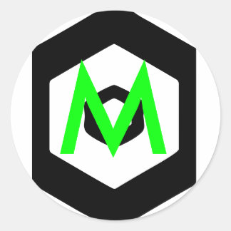 Hexagon Classic Round Sticker