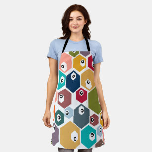 Hexagon Eyeballs Apron