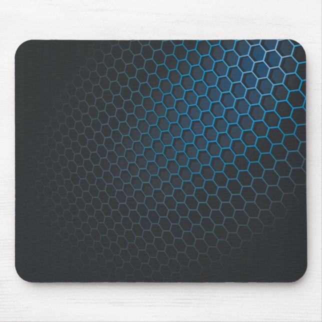 Hexagon Grid Mouse Mat (Front)