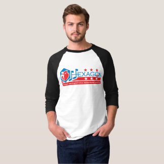 Hexagon Logo Men's Baseball Shirt
