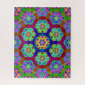 Hexagon Mandala Design 1.11.23.1   Jigsaw Puzzle