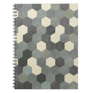 Hexagon Pattern Notebook
