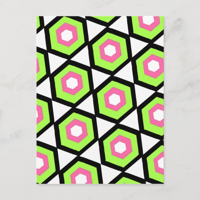 Hexagon Postcard (Front)
