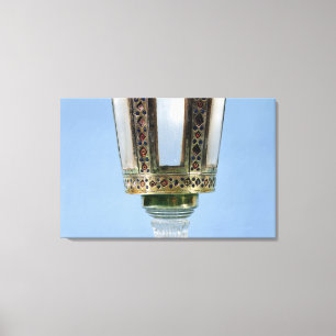 Hexagonal cup canvas print