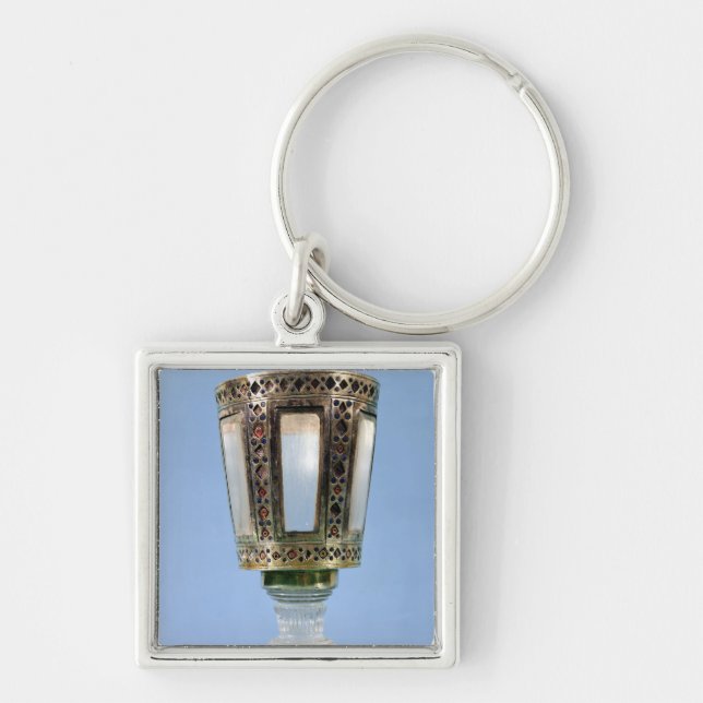 Hexagonal cup key ring (Front)