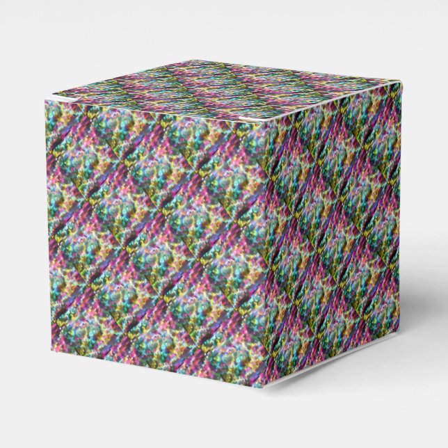Hexagons Favour Box (Front Side)