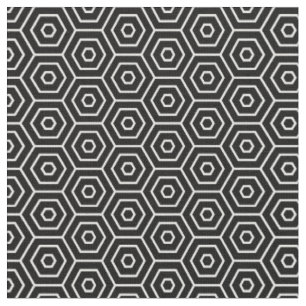 Hexagons texture geometric pattern fabric