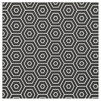 Hexagon Pattern Fabric | Zazzle.co.uk