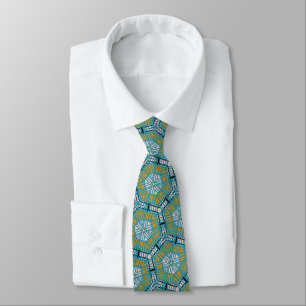 Hexagons Tie