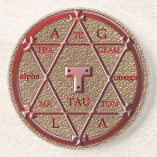 hexagram of solomon coaster