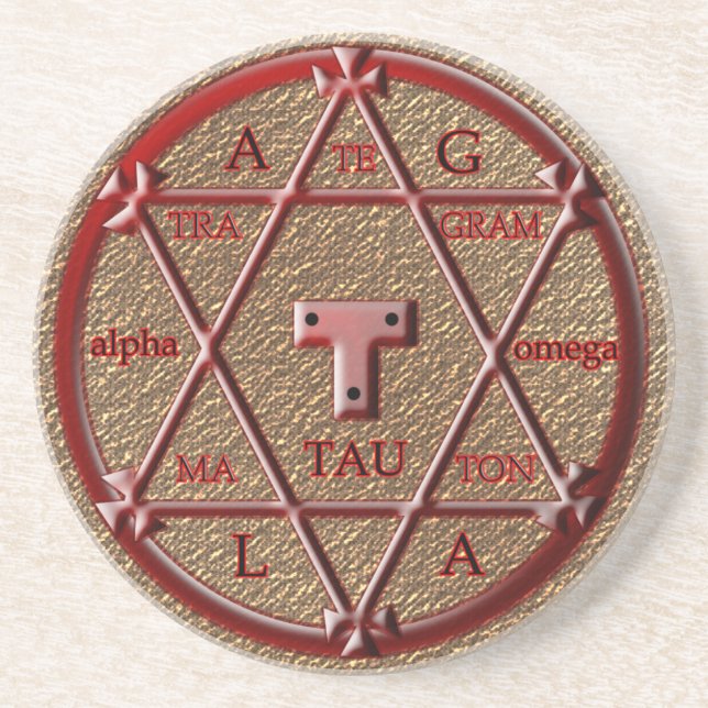 hexagram of solomon coaster (Front)