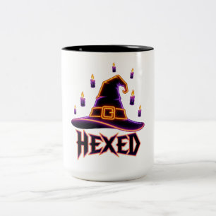 Hexed Hallowen Two-Tone Coffee Mug