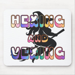 HEXING AND VEXING for the Plus Size Pagan Mouse Mat