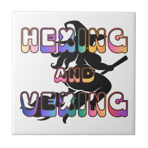 HEXING AND VEXING for the Plus Size Pagan Tile