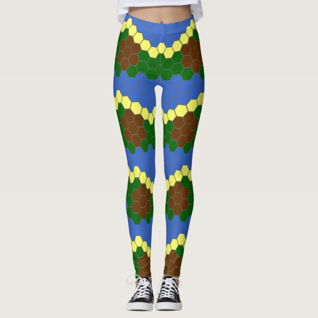 Hexmap Leggings (Front)