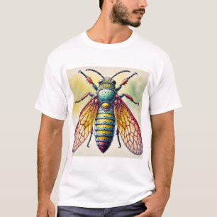 Hexoplon dorsal view 060924IREF236 - Watercolor T-Shirt