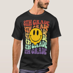 hey 8th eighth grade teacher Back To School Retro T-Shirt
