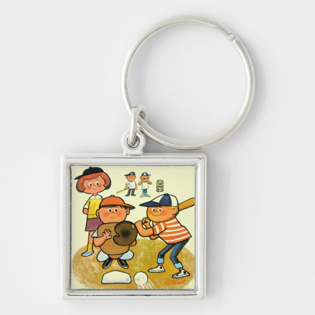 Hey Batter! Key Ring (Front)
