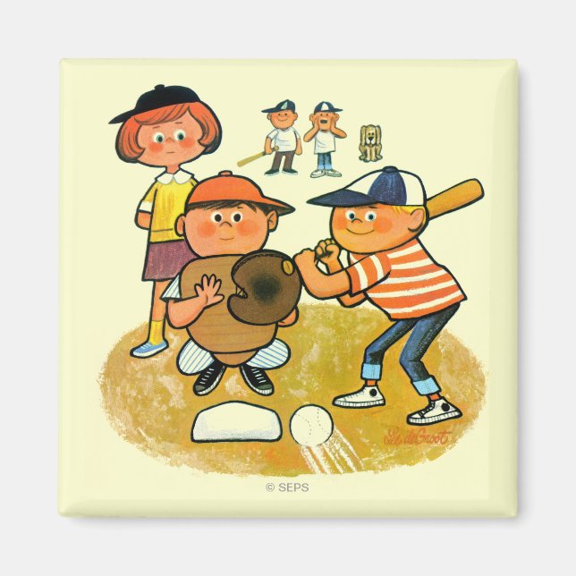 Hey Batter! Magnet (Front)
