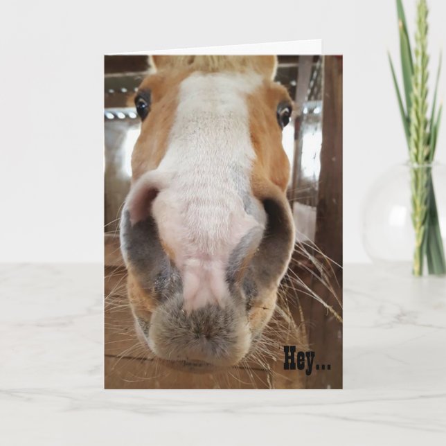 "Hey.. Birthday" Card (Front)