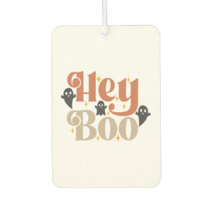 Hey Boo Boho Halloween Hey Boo Ghost Car Air Freshener