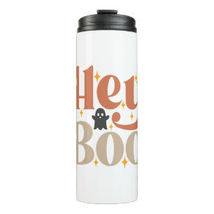 Hey Boo Boho Halloween Hey Boo Ghost Thermal Tumbler
