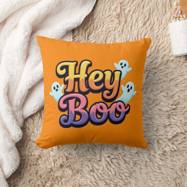 Hey Boo Cushion (Blanket)