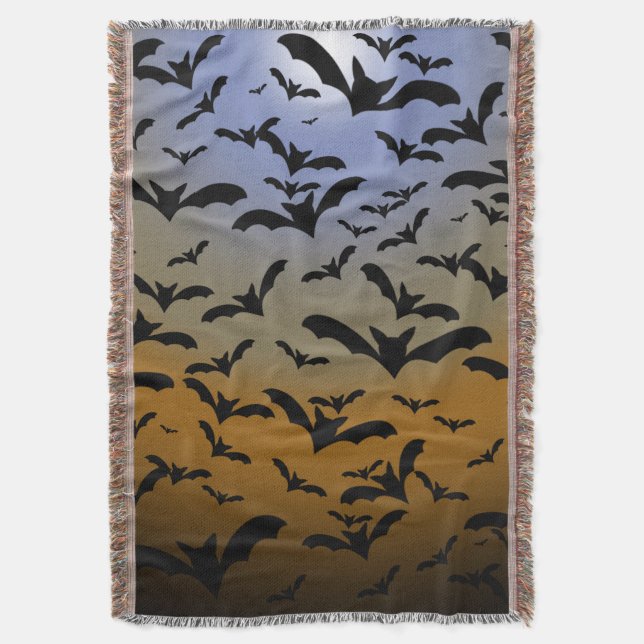 Hey Boo Did I Scare You Too Typography Drawing Art Throw Blanket (Front Vertical)