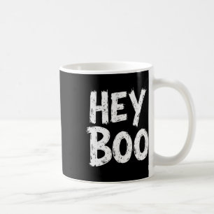 Hey Boo Funny Halloween Ghost Coffee Mug