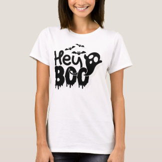 Hey Boo Funny Halloween T-Shirt