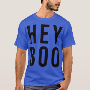 Hey Boo Halloween Boo Crew Autumn For Girl Boy T-Shirt