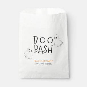 Hey Boo Halloween Ghost Party Favour Bags