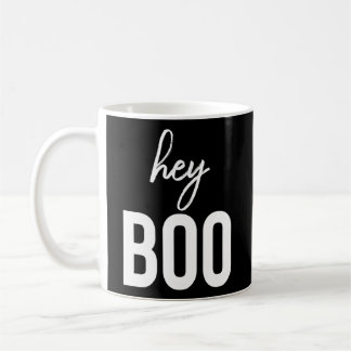 Hey Boo Love Ghost Pun Boo Halloween Coffee Mug