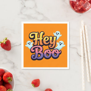 Hey Boo Napkin