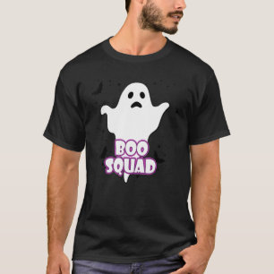 Hey Boo Pumpkin Boo Squad Halloween Boo Halloween T-Shirt