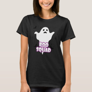Hey Boo Pumpkin Boo Squad Halloween Boo Halloween  T-Shirt