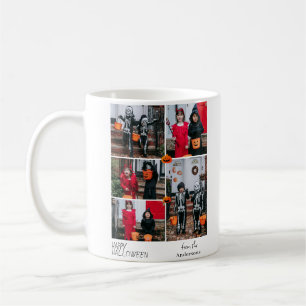 Hey Boo! Spooky Halloween Family Photo Coffee Mug