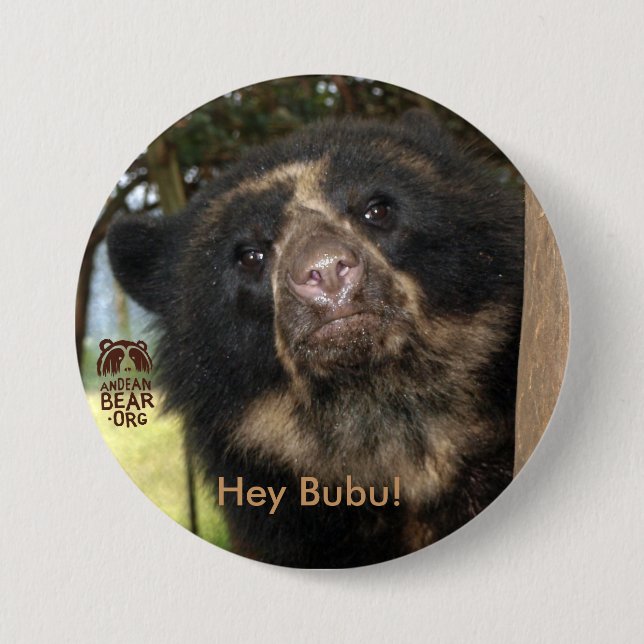 Hey Bubu! 7.5 Cm Round Badge (Front)