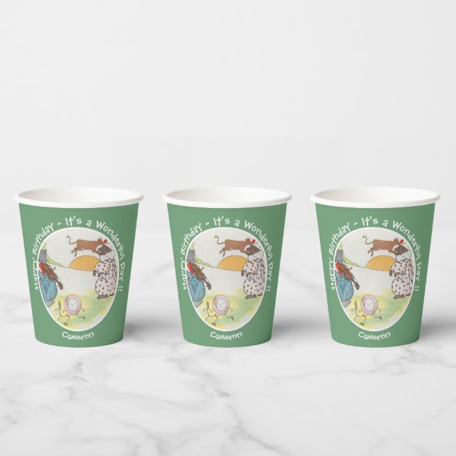 Hey Diddle Diddle Birthday Party Collection Paper Cups (Multi)