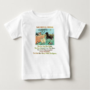 HEY DIDDLE DIDDLE THE CAT AND THE FIDDLE BABY T-Shirt