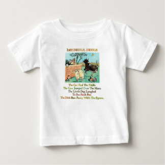HEY DIDDLE DIDDLE THE CAT AND THE FIDDLE BABY T-Shirt