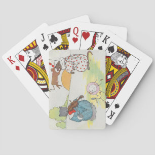 Hey Diddle Diddle The Cat and the Fiddle Rhyme Playing Cards