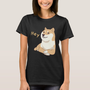 Hey Doge Meme Crossed Arm Shiba Inu Cute Dog T-Shirt