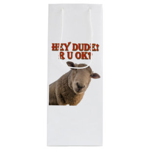 Hey Dude Are You Okay Hang-over Man Bridegroom Wine Gift Bag