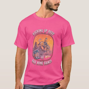 Hey Dude Kicking Up Dust Bar None Ranch Vintage Ba T-Shirt