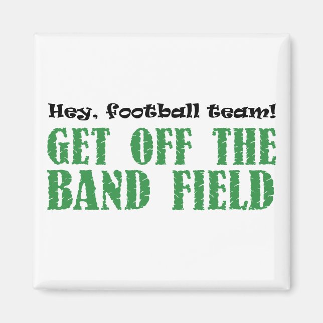 Hey, Football Team! Magnet (Front)
