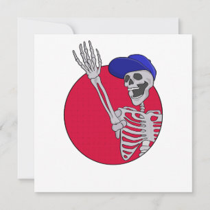 Hey Friends Cool and Funny Skeleton