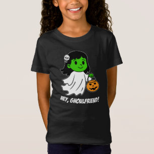 Hey Ghoulfriend Halloween Girl Cute T-Shirt